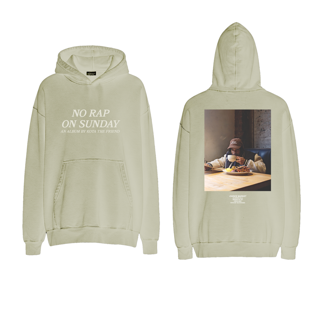 Kota The Friend "NROS" Hoodie - Cream