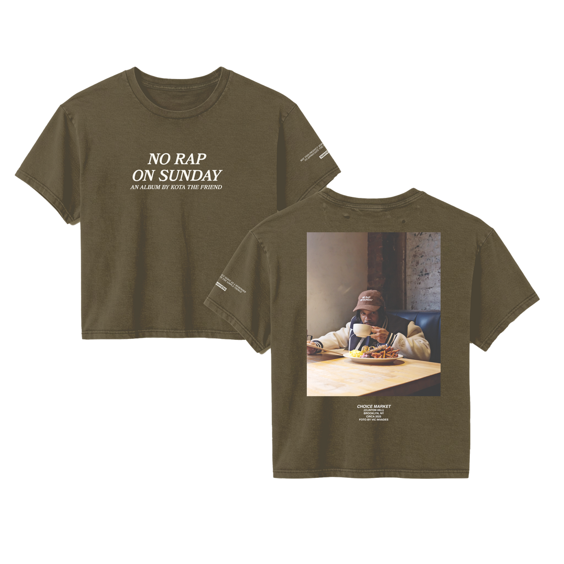 Kota The Friend "NROS" Tee - Light Brown