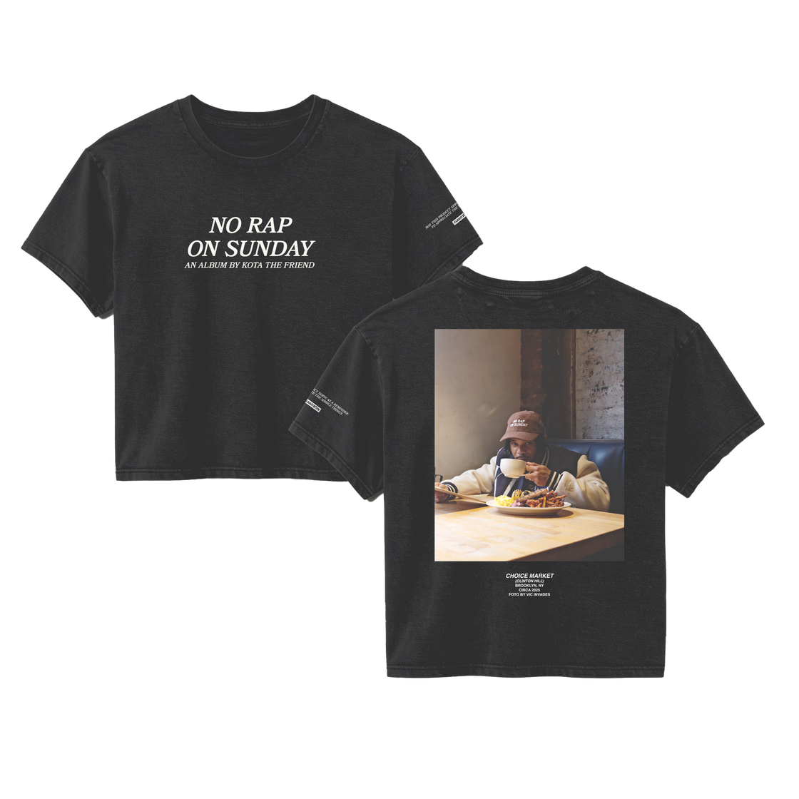 Kota The Friend "NROS" Tee - Charcoal