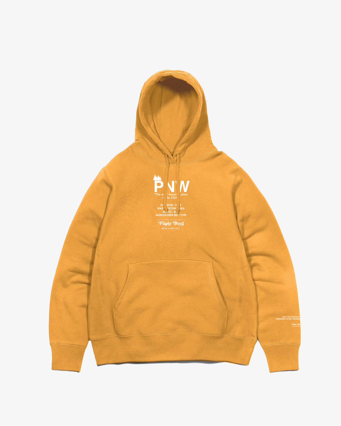 Kota The Friend "PNW" Hoodie - Mustard