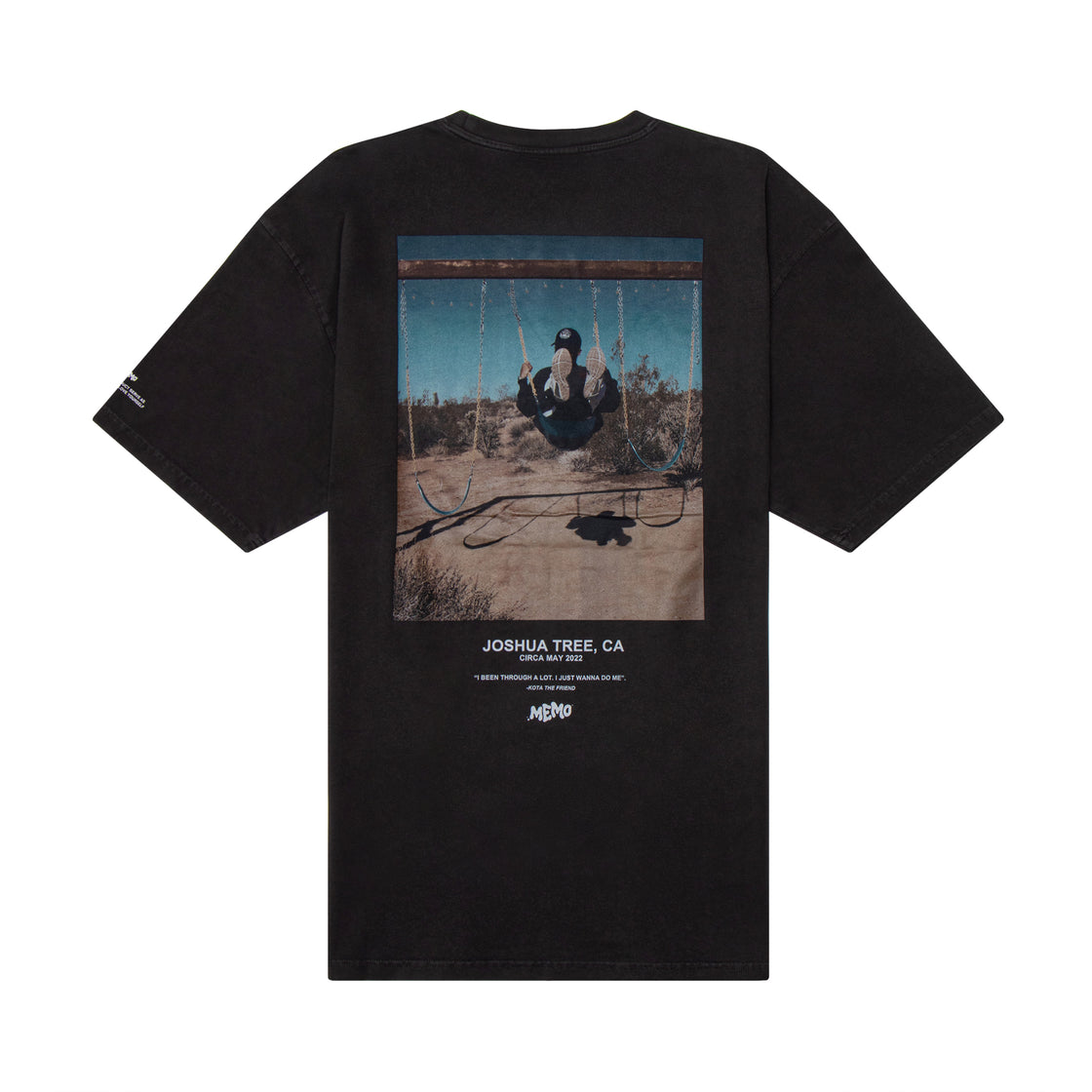 MEMO Album Tee - Charcoal