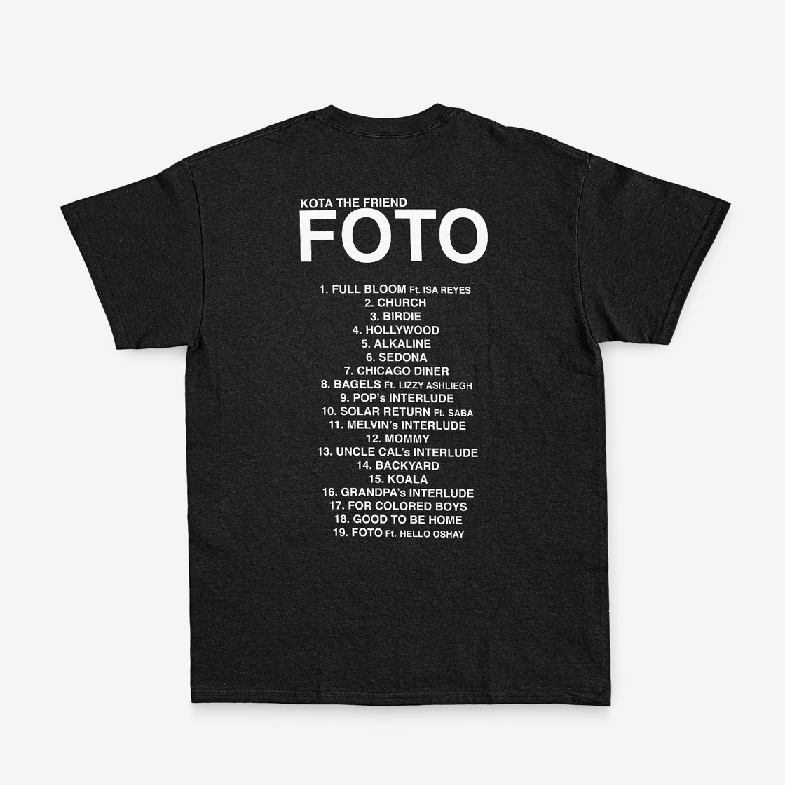FLTBYS FOTO Tee - Black