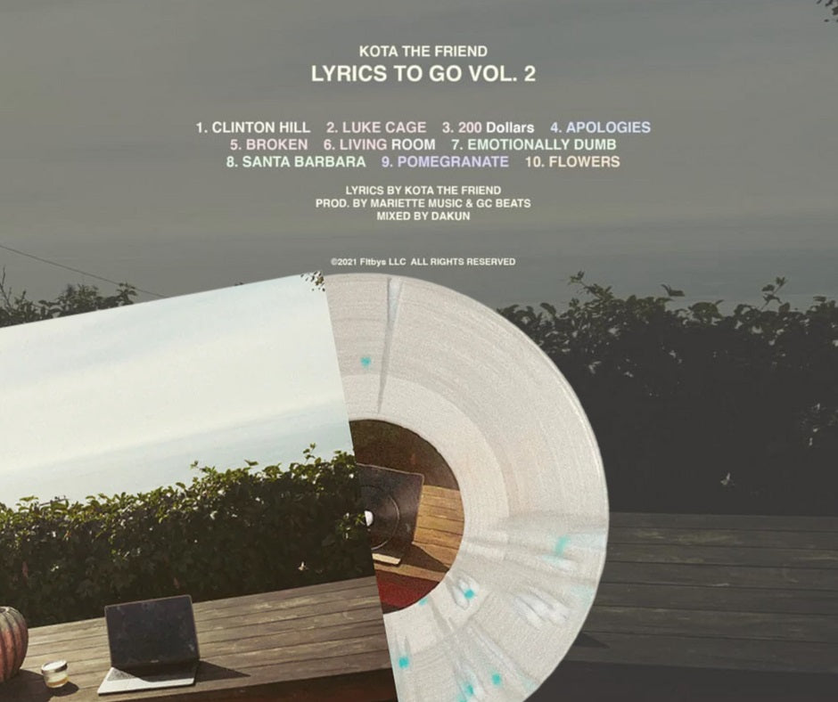 Kota The Friend - Lyrics to Go Vol. 2 (Color Vinyl)