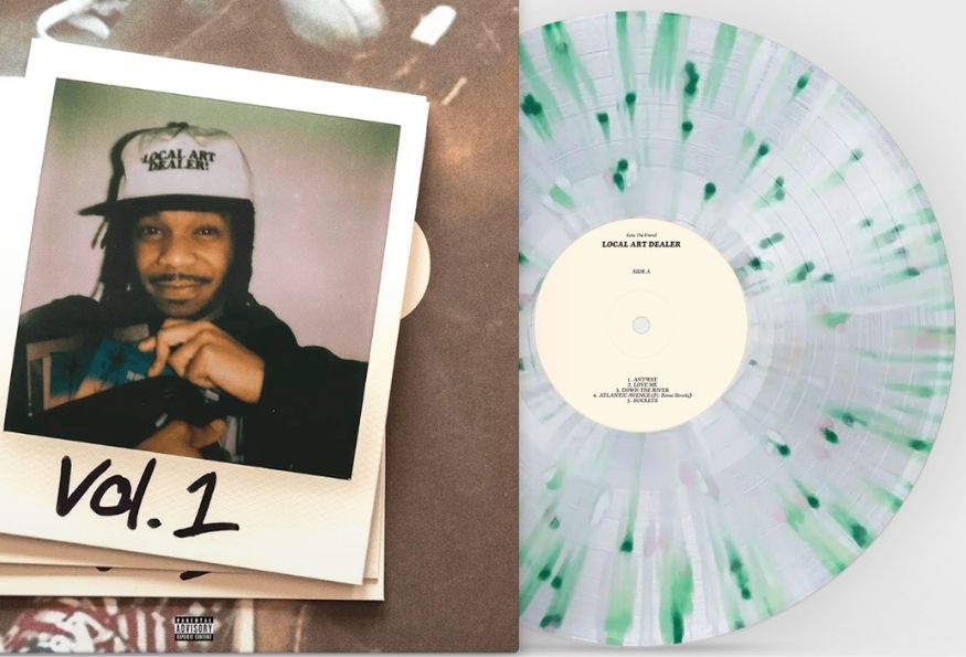 Local Art Dealer Vinyl by Kota the Friend  (Exclusive Spotify Green Special) Autographed