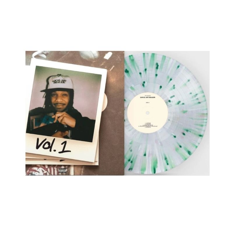 Local Art Dealer Vinyl by Kota the Friend  (Exclusive Spotify Green Special) Autographed